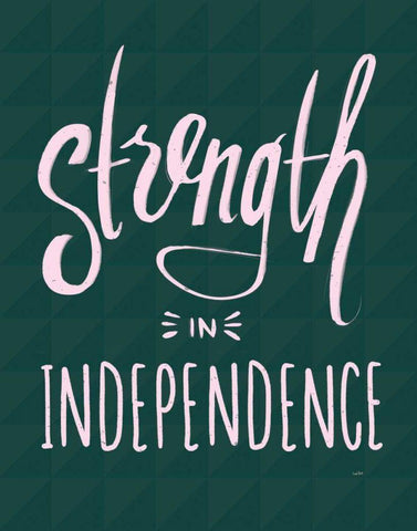 Strength II Black Ornate Wood Framed Art Print with Double Matting by York, Leah