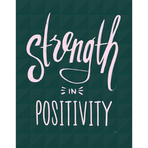 Strength III Gold Ornate Wood Framed Art Print with Double Matting by York, Leah