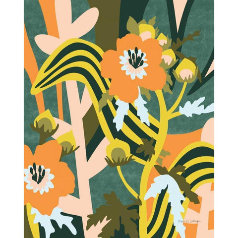 Childhood Black Modern Wood Framed Art Print with Double Matting by Gallagher, Megan