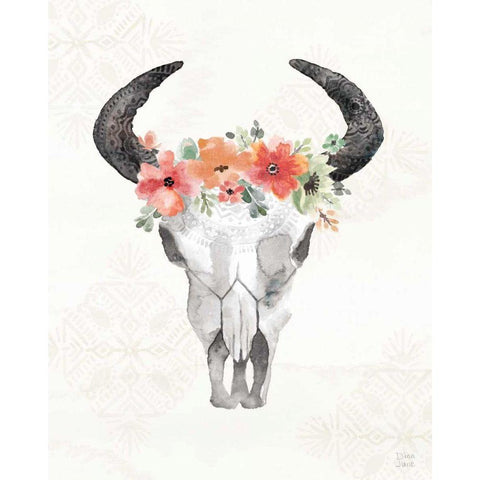Sweet Southwest XVI No Words White Modern Wood Framed Art Print by June, Dina