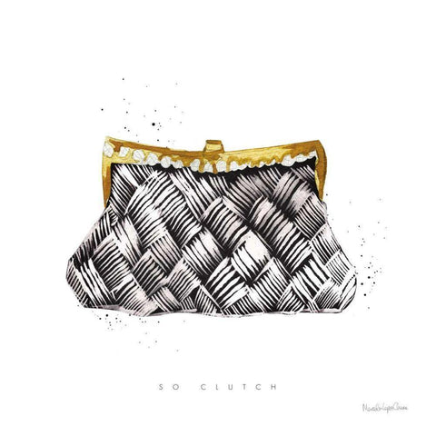 Glitz and Glam X White Modern Wood Framed Art Print with Double Matting by Charro, Mercedes Lopez