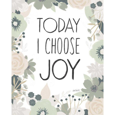 Happy Thoughts II Black Modern Wood Framed Art Print by Tavoletti, Anne
