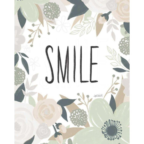 Happy Thoughts III Black Modern Wood Framed Art Print by Tavoletti, Anne