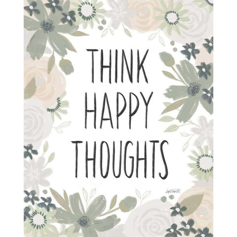 Happy Thoughts IV Gold Ornate Wood Framed Art Print with Double Matting by Tavoletti, Anne