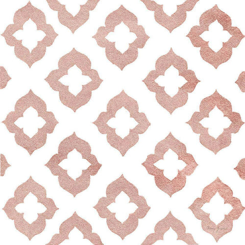 Simply Elegant XIV Rose Gold Crop Gold Ornate Wood Framed Art Print with Double Matting by Green, Nancy
