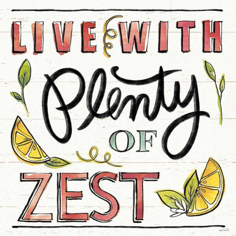 Lemonade Stand IV Black Modern Wood Framed Art Print with Double Matting by Tavoletti, Anne