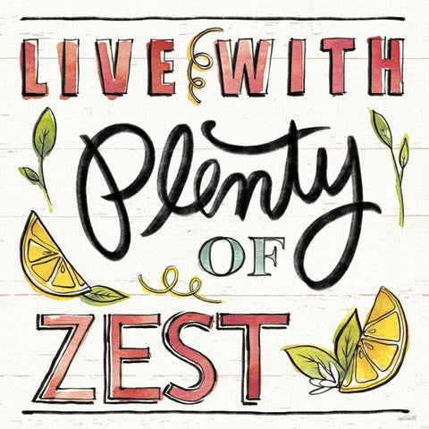 Lemonade Stand IV White Modern Wood Framed Art Print with Double Matting by Tavoletti, Anne