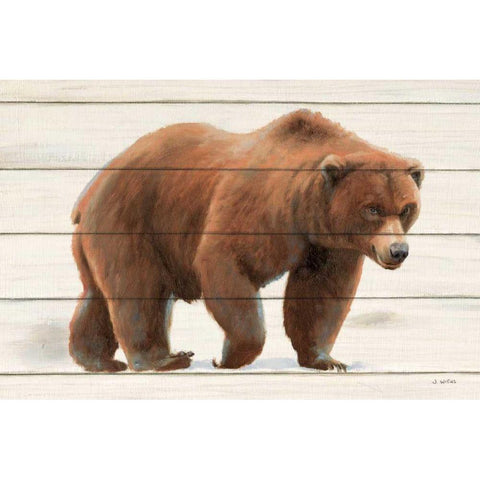 Northern Wild I on Wood Gold Ornate Wood Framed Art Print with Double Matting by Wiens, James