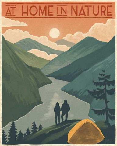 Born to Roam IV White Modern Wood Framed Art Print with Double Matting by Penner, Janelle