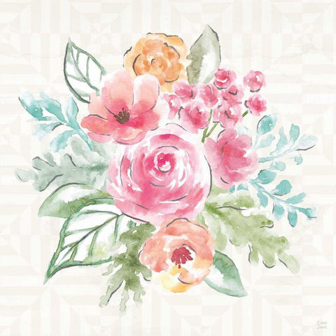 World Tour XIII Black Ornate Wood Framed Art Print with Double Matting by June, Dina