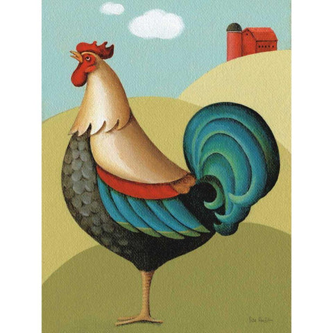 My Home VI Gold Ornate Wood Framed Art Print with Double Matting by Audit, Lisa