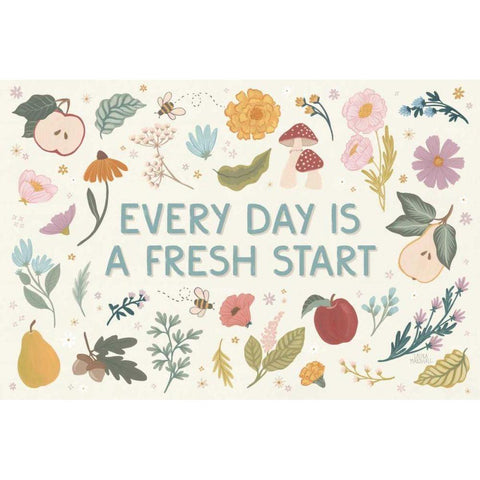 September Sweetness I Black Modern Wood Framed Art Print with Double Matting by Marshall, Laura