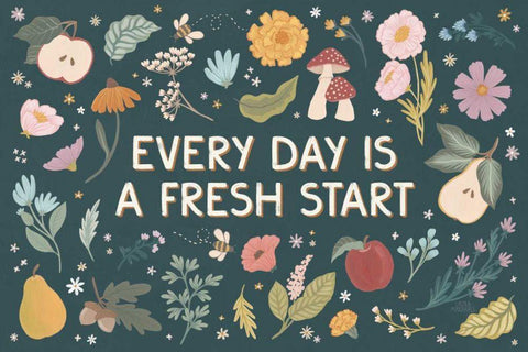 September Sweetness I Dark White Modern Wood Framed Art Print with Double Matting by Marshall, Laura