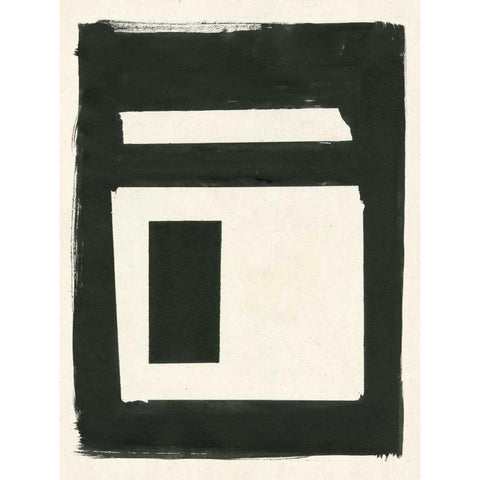 Portal I Black Modern Wood Framed Art Print by Hershey, Moira