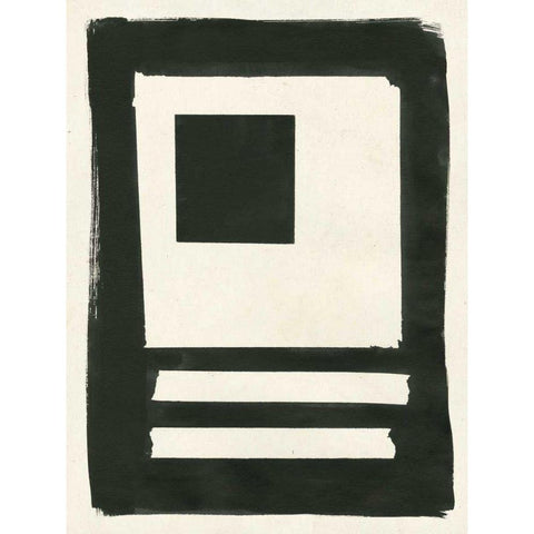 Portal II Black Modern Wood Framed Art Print by Hershey, Moira