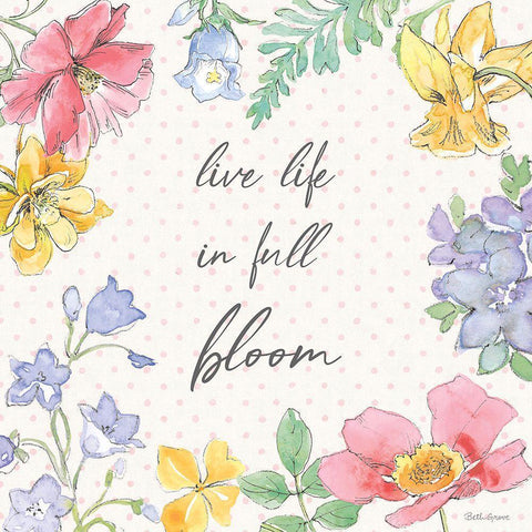 Peaceful Petals X Black Modern Wood Framed Art Print by Grove, Beth