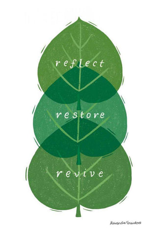 Nature Sanctuary V Black Ornate Wood Framed Art Print with Double Matting by Snowdon, Alexandra