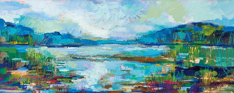 Light of Day Black Ornate Wood Framed Art Print with Double Matting by Vertentes, Jeanette