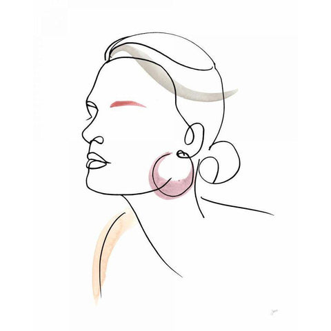 All Dressed Up Black Modern Wood Framed Art Print with Double Matting by Panganiban, Karyn