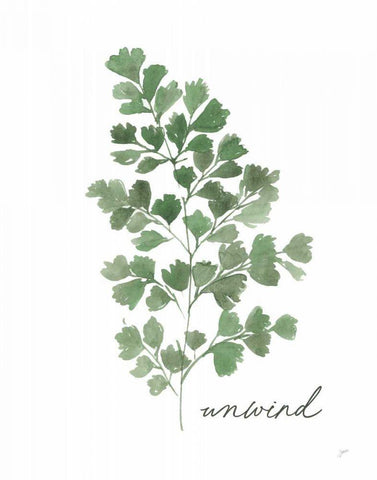 Unwind Black Ornate Wood Framed Art Print with Double Matting by Panganiban, Karyn