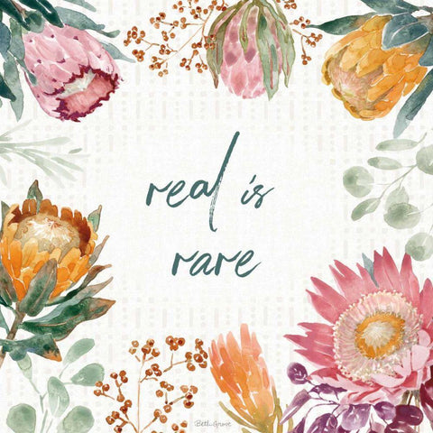 Petal Passion II White Modern Wood Framed Art Print with Double Matting by Grove, Beth