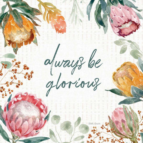 Petal Passion III Gold Ornate Wood Framed Art Print with Double Matting by Grove, Beth