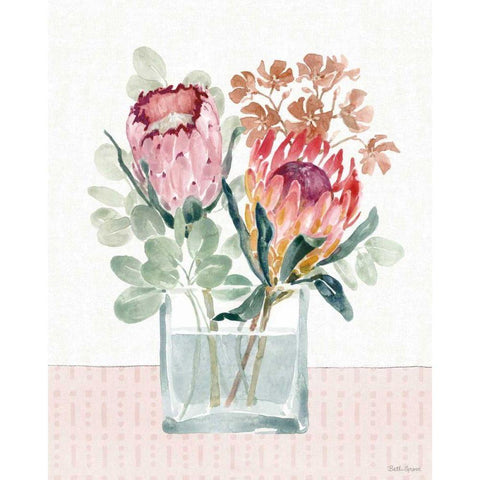 Petal Passion IV White Modern Wood Framed Art Print by Grove, Beth