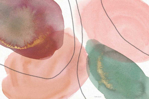 Petal Passion X White Modern Wood Framed Art Print with Double Matting by Grove, Beth