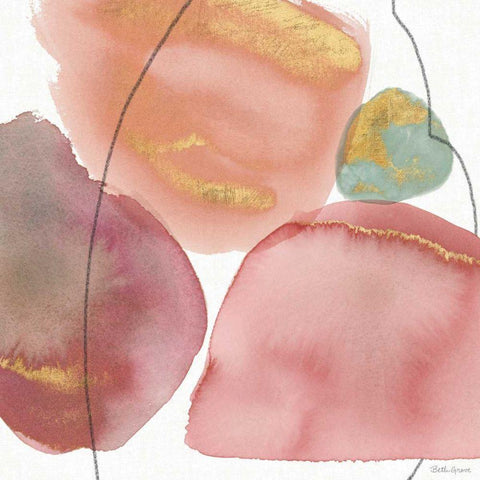 Petal Passion XI Black Modern Wood Framed Art Print by Grove, Beth