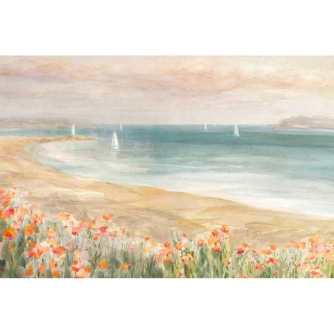 Around the Point III Gold Ornate Wood Framed Art Print with Double Matting by Nai, Danhui