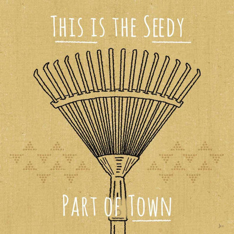 Home Grown III White Modern Wood Framed Art Print with Double Matting by Aiken, Jess