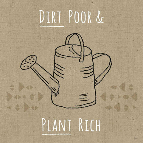 Home Grown IV Gold Ornate Wood Framed Art Print with Double Matting by Aiken, Jess