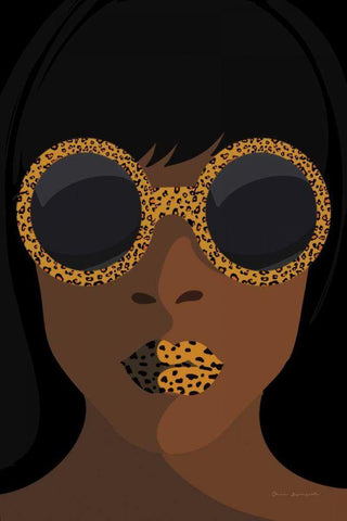 Accessorize I Black Ornate Wood Framed Art Print with Double Matting by Escalante, Omar