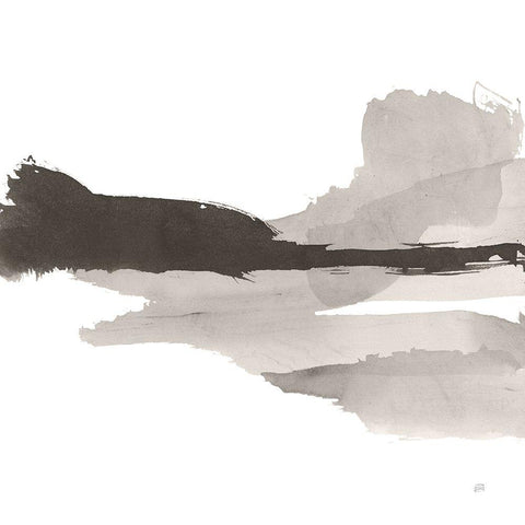 Black and White Classic I Gold Ornate Wood Framed Art Print with Double Matting by Paschke, Chris