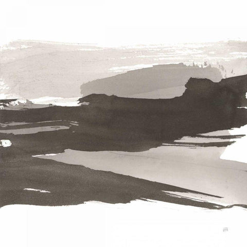 Black and White Classic IV White Modern Wood Framed Art Print with Double Matting by Paschke, Chris