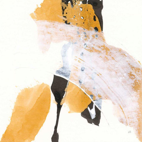 Resistance I White Modern Wood Framed Art Print by Paschke, Chris