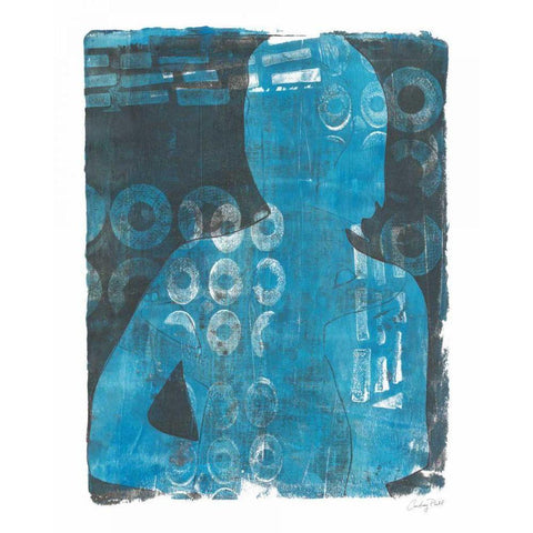 Contemplate II Black Modern Wood Framed Art Print by Prahl, Courtney