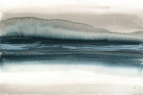 End of Day IV Black Ornate Wood Framed Art Print with Double Matting by Paschke, Chris