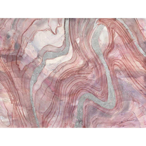 Shimmering Water White Modern Wood Framed Art Print by Hristova, Albena