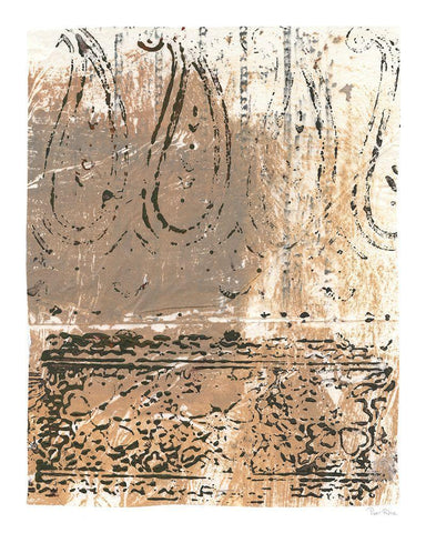 Wanderer I Black Ornate Wood Framed Art Print with Double Matting by Rhue, Piper