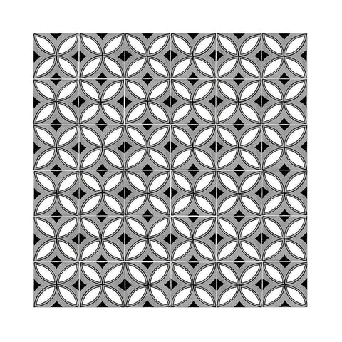 Talavera III White Modern Wood Framed Art Print by Green, Nancy