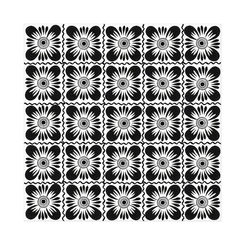 Talavera VII White Modern Wood Framed Art Print by Green, Nancy