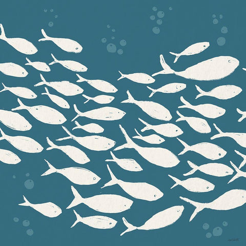 Seaside Style VI White Modern Wood Framed Art Print by Tavoletti, Anne