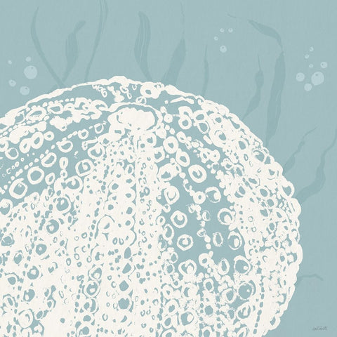 Seaside Style XIV Black Ornate Wood Framed Art Print with Double Matting by Tavoletti, Anne