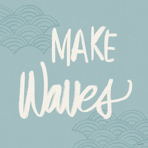 Seaside Style XVII Black Ornate Wood Framed Art Print with Double Matting by Tavoletti, Anne