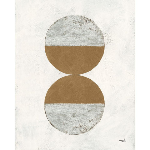 Colorful Orbs III Black Modern Wood Framed Art Print by Hershey, Moira