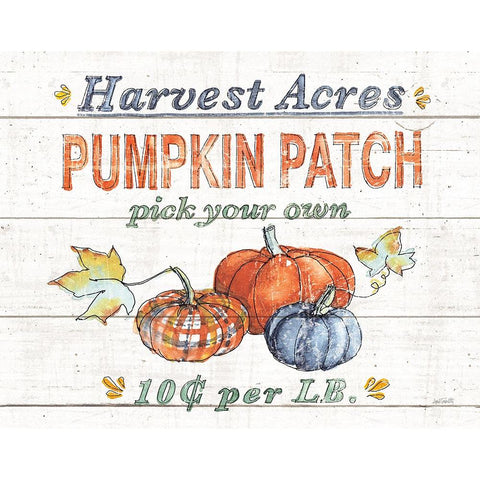 Fall Flair V Shiplap Black Modern Wood Framed Art Print by Tavoletti, Anne