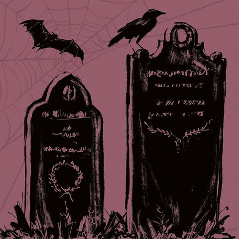 Haunted VIII White Modern Wood Framed Art Print by Tavoletti, Anne