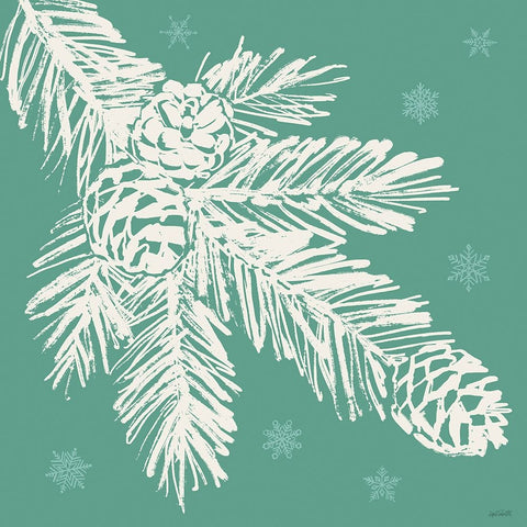 Seasonal Shades VI White Modern Wood Framed Art Print with Double Matting by Tavoletti, Anne