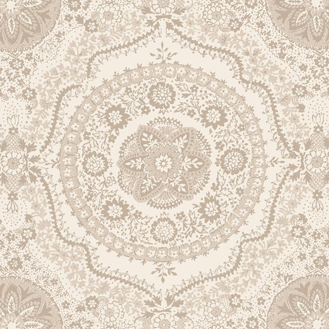 Zen Mandala Black Modern Wood Framed Art Print by Wild Apple Portfolio